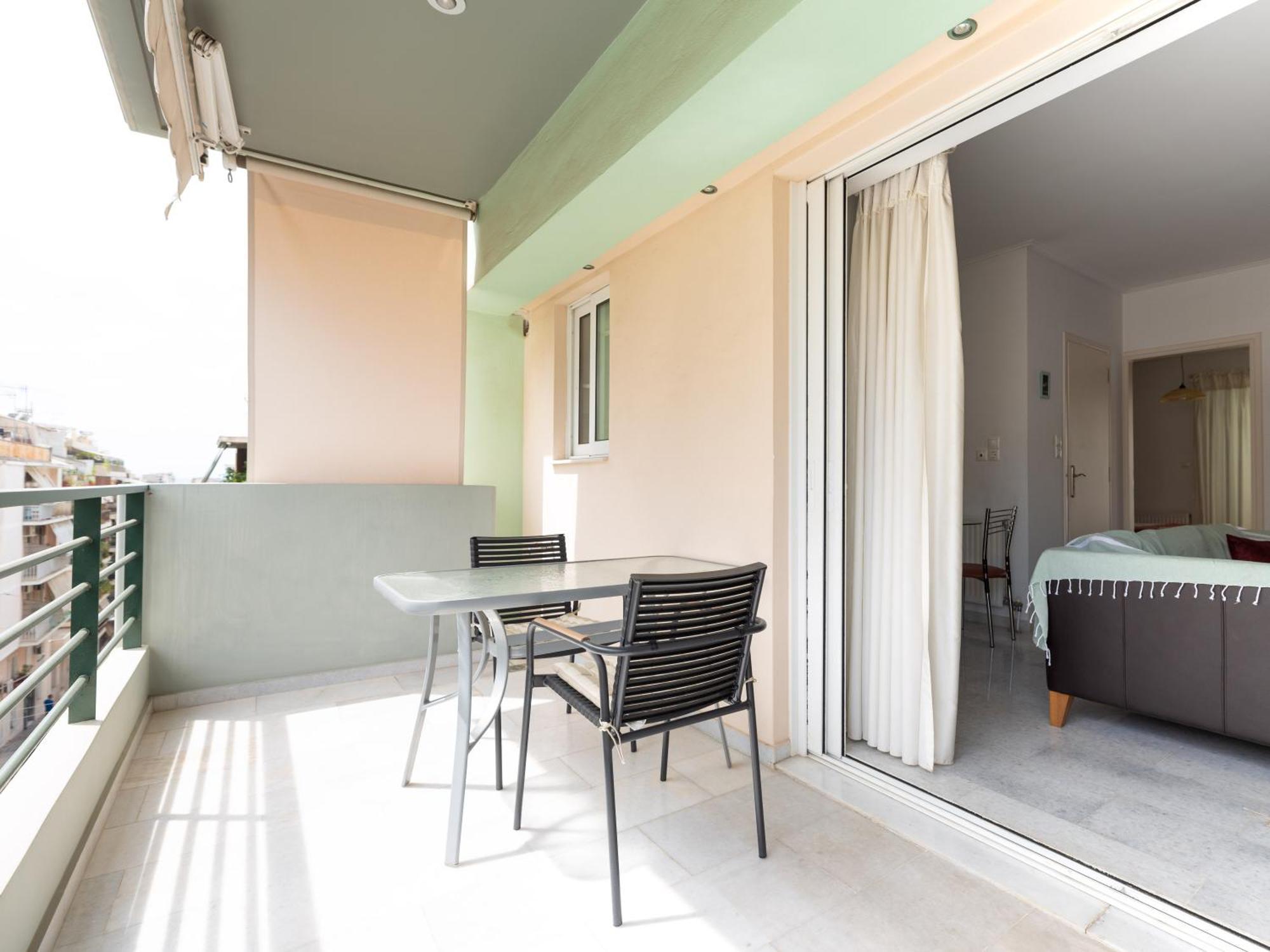 Apartamento Athens Retreat 1-Bdr Apt Close To Metro Station Exterior foto